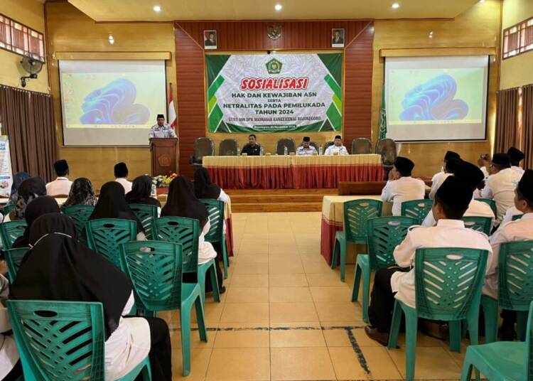 Kemenag Bojonegoro Sosialisasi Netralitas ASN di Pilkada 2024