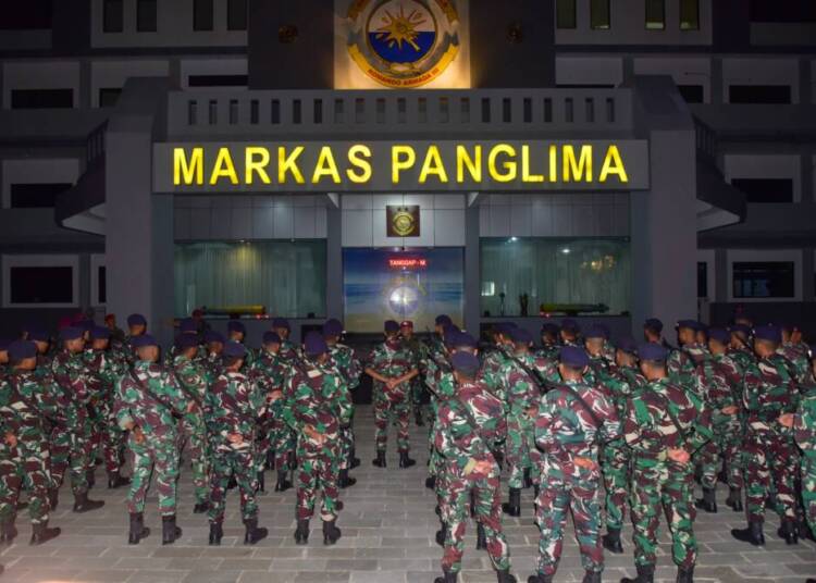 Antisipasi Kerusuhan Pilkada, Koarmada III Latihan Kesiapsiagaan PHH