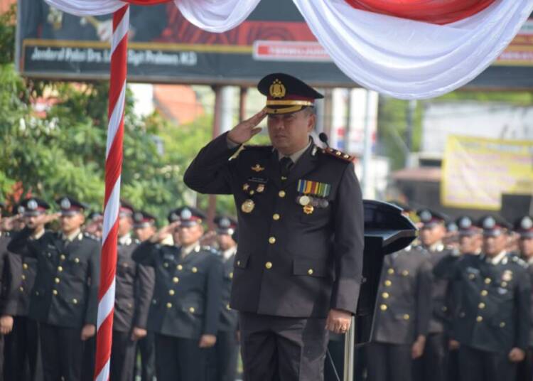 Wakapolresta Sidoarjo Pimpin Upacara Hari Pahlawan 2024