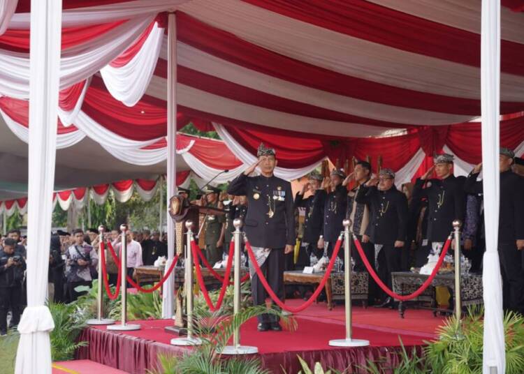 Upacara Hari Jadi ke-731 Tuban Berlangsung Khidmat