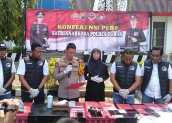 Polres Tuban Berhasil Ungkap Kasus Peredaran Narkoba 