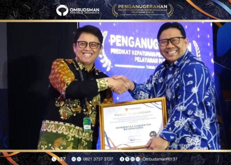 Pemkab Bojonegoro Terbaik 5 Nasional, Kepatuhan Penyelenggaraan Pelayanan Publik