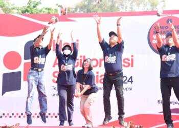 Pjs Bupati Sidoarjo Ajak Berantas Korupsi di Peringatan Hari Anti Korupsi Sedunia