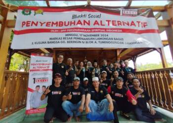 RABN dan YPSI Bagus 01 Gelar Bakti Sosial Penyembuhan Alternatif Gratis Bagi Warga Lamongan