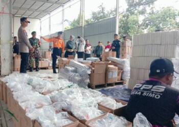 Pjs Bupati Tuban Cek Gudang Logistik KPU, Pastikan Pilkada Tanpa Kendala
