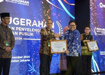 Pemkab Tuban Terima Penghargaan dari Ombudsman RI