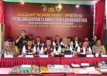 Bareskrim Polri Ungkap Kasus 25 KG Ganja Jenis Hashish di Badung Bali