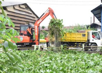 Antisipasi Banjir, Pemkab Sidoarjo Normalisasi Sungai Buntung