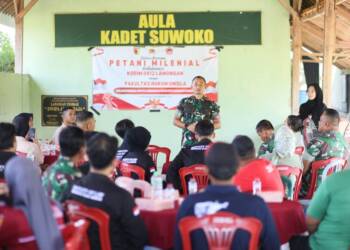Kodim Lamongan Gelar Diskusi Petani Milenial