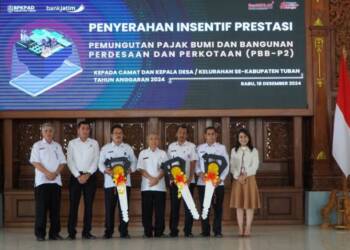 BPKPAD Tuban Beri Reward dan Apresiasi Capaian PBB-P2 2024