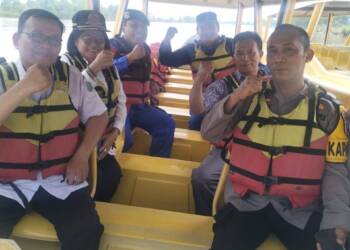 Cuaca Ekstrim, Polisi Amankan Libur Nataru di Wisata Bahari Sidoarjo