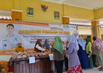 Gerakan Pangan Murah di Tuban, TPID: Masyarakat Antusias