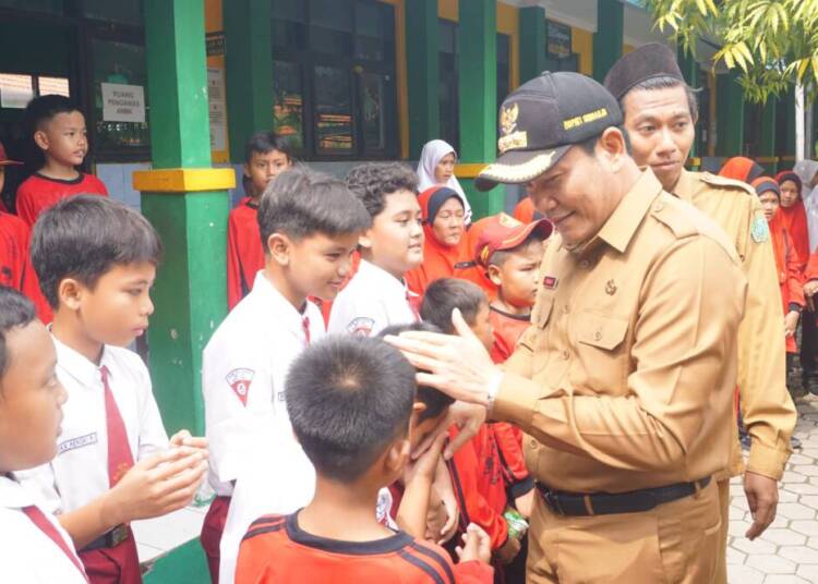 Gercep! Plt Bupati Sidoarjo Tinjau SDN Sidodadi Rusak Akibat Hujan Deras