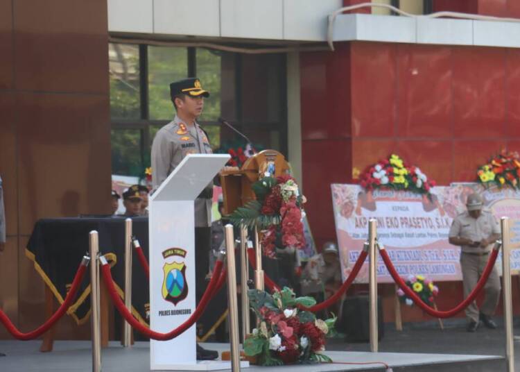 Kapolres Bojonegoro Pimpin Sertijab Wakapolres dan Kasatlantas