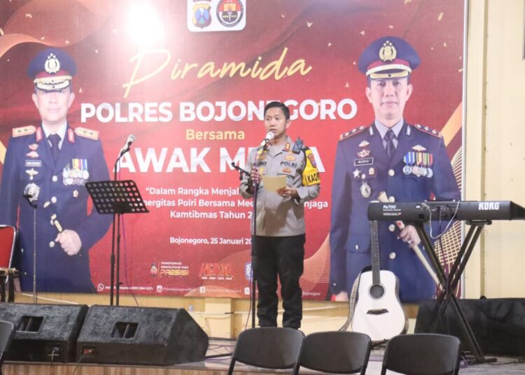 Piramida, Kapolres Bojonegoro Berharap Sinergi Terjalin Baik