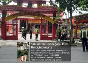 Polres Bojonegoro Tingkatkan Patroli dan Pengamanan Jelang Imlek