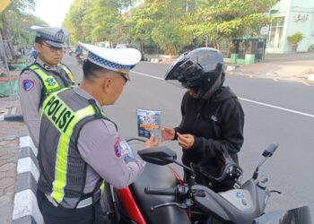 Satlantas Polres Bojonegoro Sosialisasi Keselamatan Berkendara