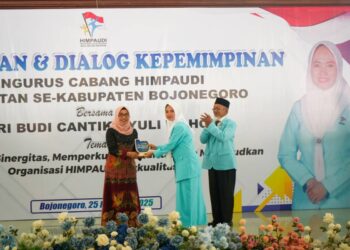 Ketua TP PKK Bojonegoro Cantika Wahono Hadiri Pelantikan PC HIMPAUDI