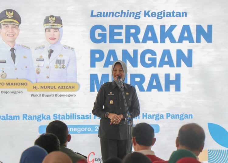 Wabup Bojonegoro Nurul Azizah Luncurkan GPM