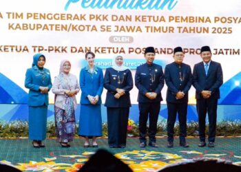 Sriatun Subandi Dilantik Jadi Ketua TP PKK Kabupaten Sidoarjo