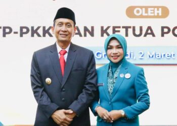 Cantika Wahono Resmi Jabat Ketua TP PKK Bojonegoro