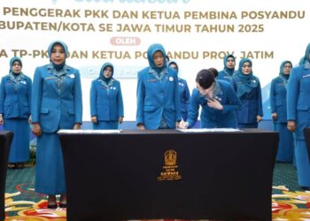 Arumi Lantik Istri Wabup Tuban Jabat Ketua TP PKK Tuban