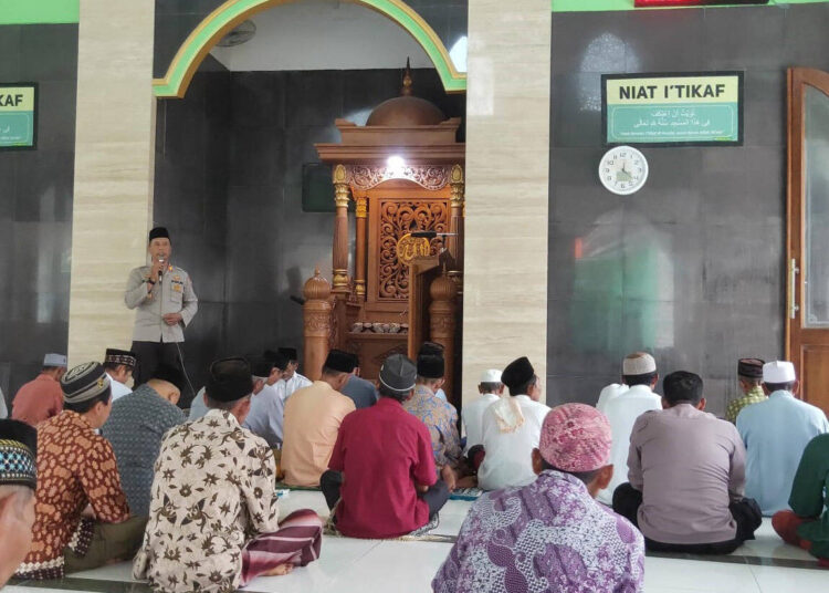 Kapolsek Kanor Ajak Masyarakat Jaga Kamtibmas