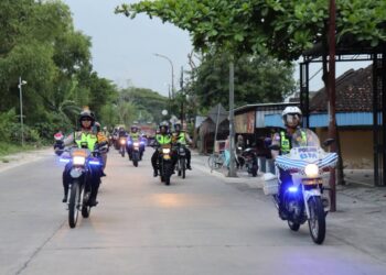 Polres Bojonegoro Patroli “Birukan Bojonegoro”