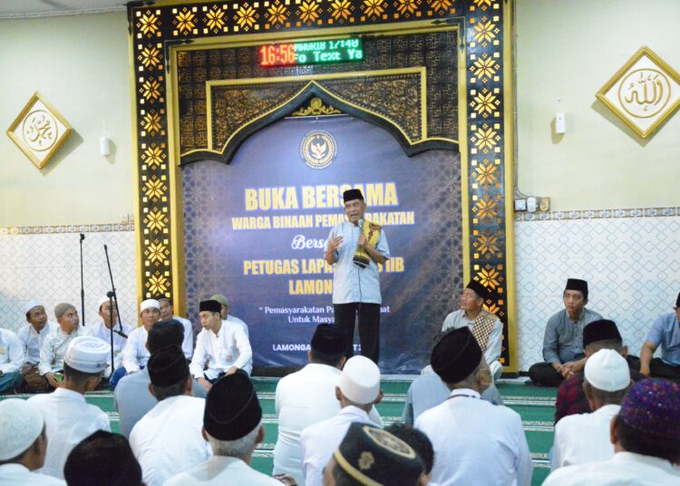 Lapas Lamongan Buka Puasa Bersama Warga Binaan, Ramadan Penuh Kebersamaan