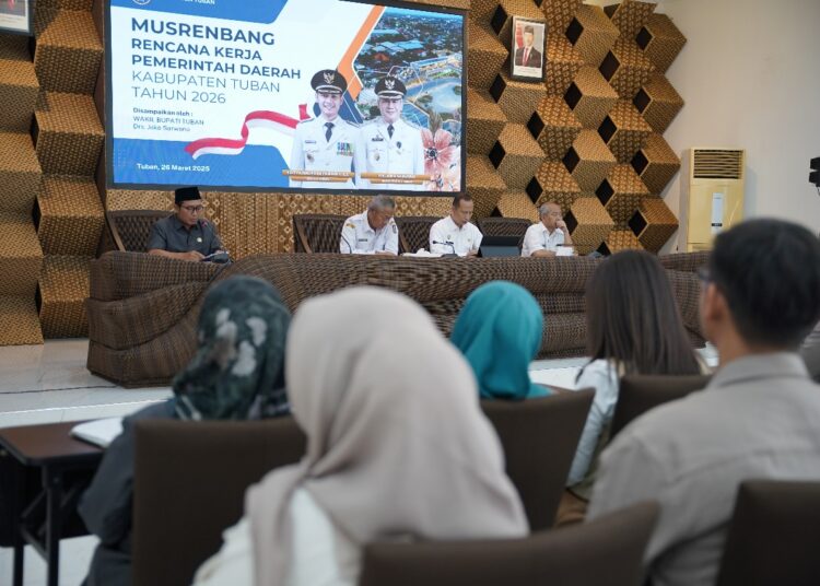 Wabup Pimpin Musrenbang RKPD Tuban 2025
