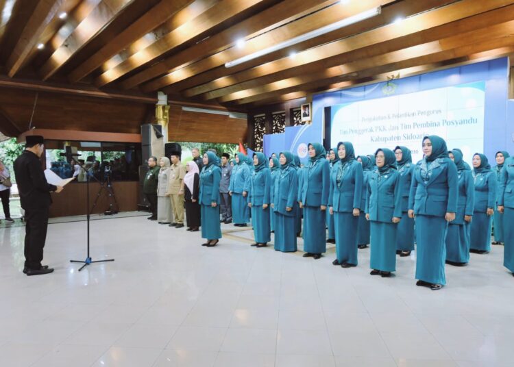 Bupati Subandi Harapkan Peran Aktif TP PKK dalam Pembangunan Kabupaten Sidoarjo