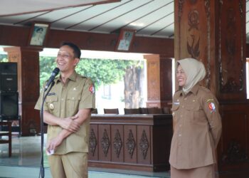 Pimpin Apel, Bupati Bojonegoro Ajak ASN Tingkatkan Kinerja