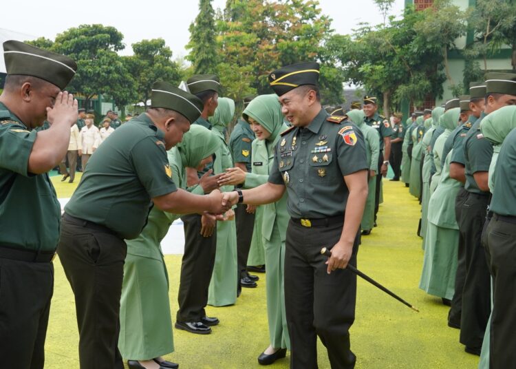Keluarga Besar Kodim Bojonegoro Gelar Halal Bihalal