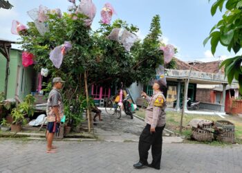 Polisi Ajak Warga Sukseskan Program Ketahanan Pangan Lewat Pemanfaatan Pekarangan Rumah
