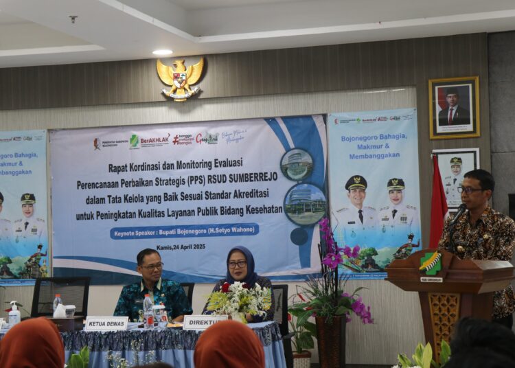 Bupati Bojonegoro Dorong Perbaikan Layanan RSUD Sumberrejo