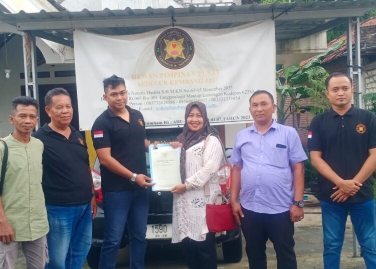 Bakesbangpol Lamongan Verifikasi DPP Sedulur Kembang Ati