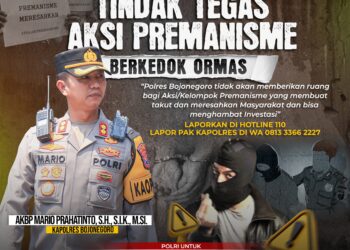 Warga Diminta Melapor Aksi Premanisme, Kapolres Bojonegoro Akan Tindak Tegas