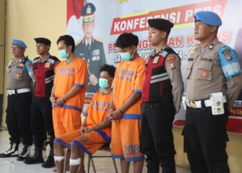 Polresta Sidoarjo Ringkus Pelaku Penjambretan Perempuan Hingga Sebabkan Korban Tewas