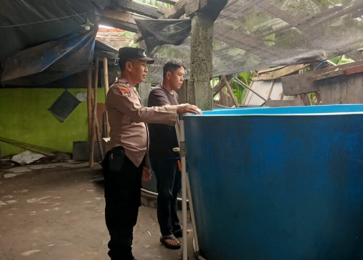 Kapolsek Taman Dorong Optimalisasi Lahan Kosong untuk Swasembada Pangan