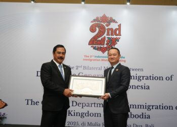 Imigrasi Indonesia dan Kamboja Sepakati Kerjasama Cegah TPPO