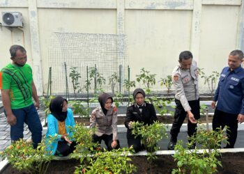 Polsek Sedati Aktif Dukung Ketahanan Pangan di Desa Pranti