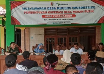 Kopdes Merah Putih Dibentuk, Kades Pucangarum: Semoga Pucangarum Lebih Baik Lagi