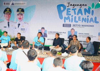 Jagongan Petani Milenial, Setyo Wahono Dorong Terwujudnya Kemandirian Pangan
