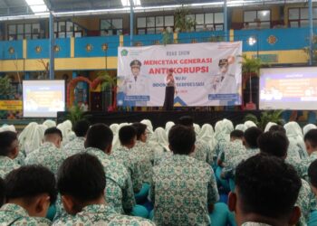 Inspektorat Sidoarjo Gencar Sosialisasikan Pendidikan Anti Korupsi Kepada Pelajar
