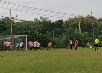 Friendly Match, Lurah Soccer FC Kalahkan Bolo Pamong FC Skor 5:3