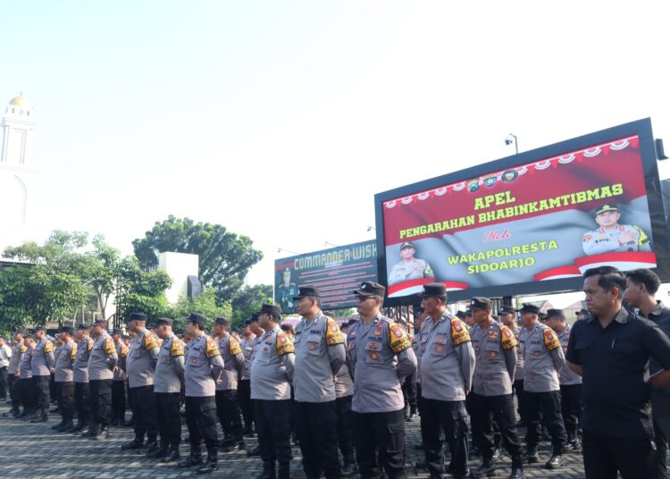 Wakapolresta Sidoarjo Motivasi Peran Bhabinkamtibmas Optimalkan Implementasi Asta Cita Presiden