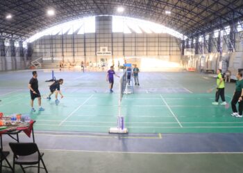 Bulutangkis Bareng Forkopimda, Kapolres Bojonegoro: Bangun Harmonisasi Lewat Olahraga