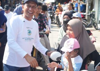 Peringatan Hari Lingkungan Hidup, Bupati Wahono Ajak Masyarakat Bijak Kelola Sampah