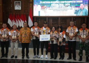 Mas Lindra Berangkatkan Kontingen Tuban Berlaga di Porprov Jatim IX 2025