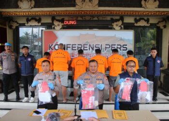 6 Tersangka Narkoba Berhasil Dibekuk Polres Badung